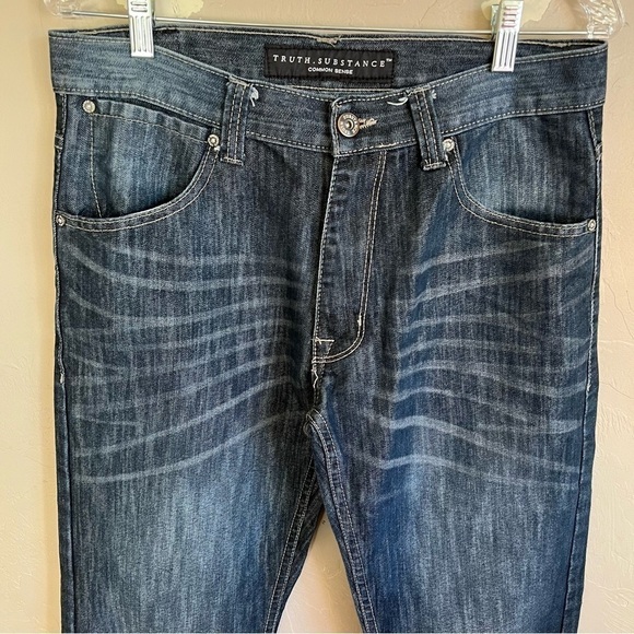 Truth Substance Common Sense Straight Denim Jeans - Picture 3 of 9